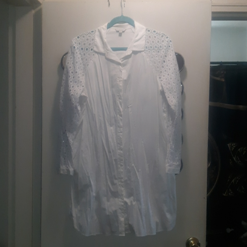 🌺GAP WHITE EYELET Dress